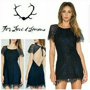 For Love and Lemons Lyla Lace Mini